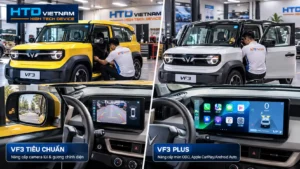 Chọn phụ kiện cho VF3 theo từng phiên bản