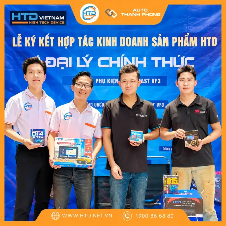 Auto Thanh Phong trở thành đại lý ủy quyền HTD Việt Nam tại Bình Phước