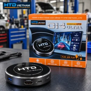 Cổng HDMI Out 1080p trên Android Box HTD D14 Ultra New