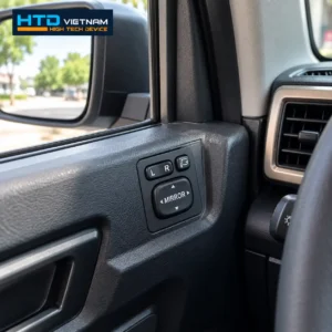 Công tắc chỉnh gương điện 4 hướng của G1-VF3 lắp trong cabin VinFast VF3