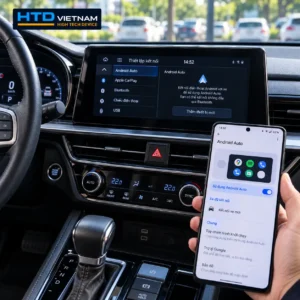 Điều kiện sử dụng Android Auto không dây trên điện thoại Android và màn hình zin ô tô – HTD Việt Nam