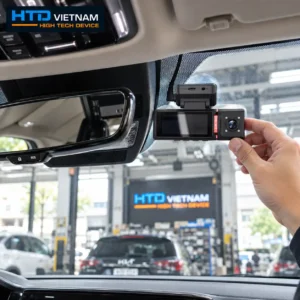 Camera cabin của HTD C26 3M quan sát khoang hành khách Kia Carnival