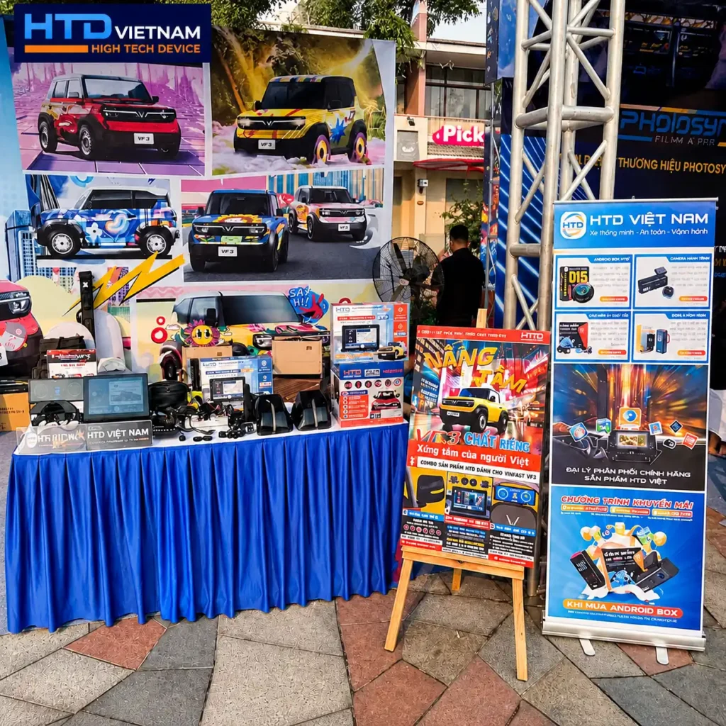 HTD ra mắt 3 sản phẩm mới cho VF3 tại cuộc thi thiết kế VF3 ngày 22/9