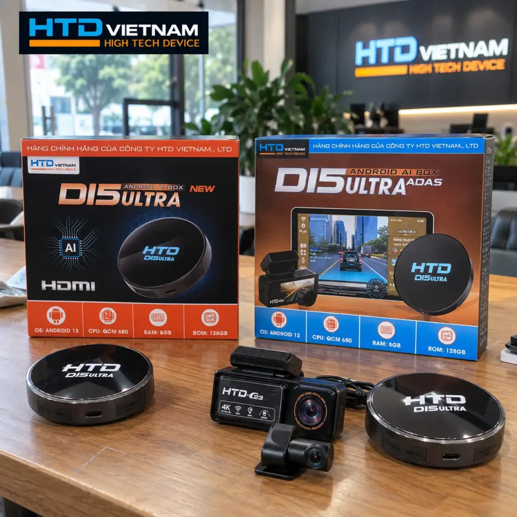 So sánh Android Box HTD D15 Ultra New và D15 Ultra ADAS: khác nhau ở đâu, nên chọn loại nào?