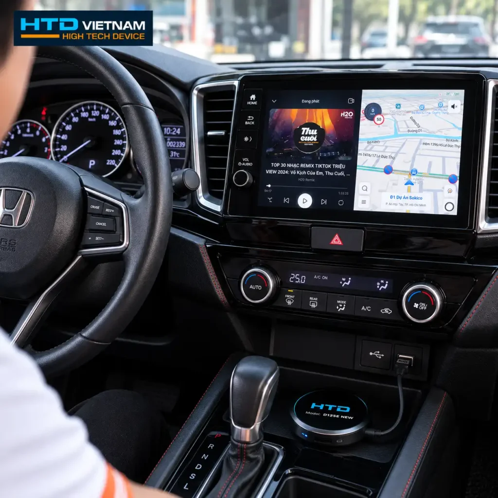 Android Box cho Honda CR-V: chọn theo đời xe và màn hình zin