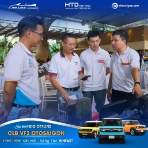 Khoảnh khắc HTD Việt Nam cùng thành viên CLB VF3 Otosaigon tại BIG OFFLINE