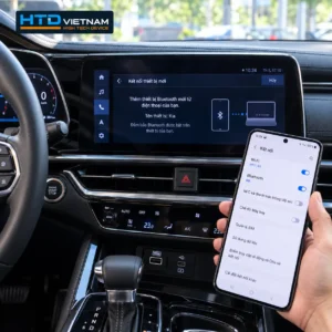 Kiểm tra Android Auto không dây trên màn hình zin ô tô bằng Bluetooth và Wi-Fi