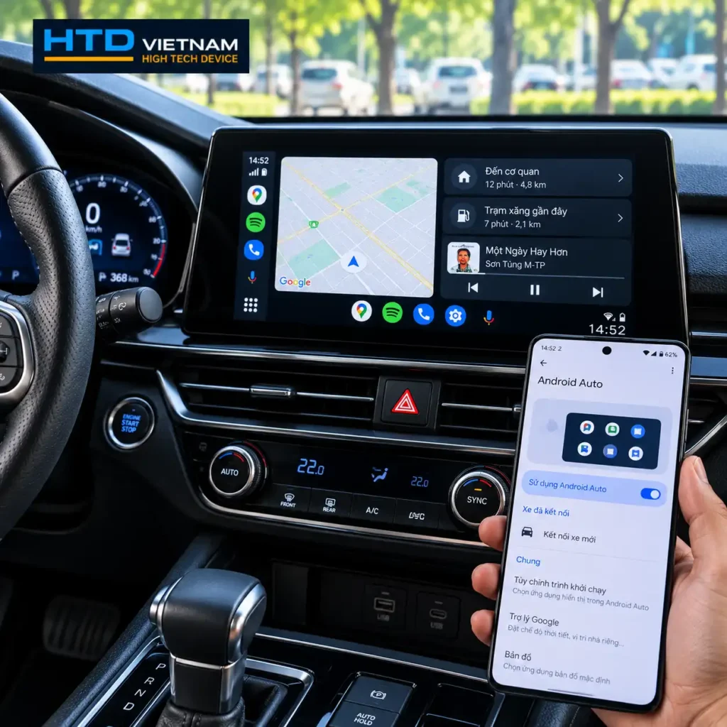 Android Auto không dây là gì? Điều kiện và cách kết nối