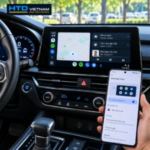 Kiểm tra Android Auto trên màn hình zin ô tô và điện thoại Android – HTD Việt Nam