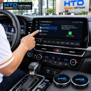 Kiểm tra CarPlay, Android Auto và cổng USB trước khi mua Android Box HTD D12S Pro và D14 Ultra New