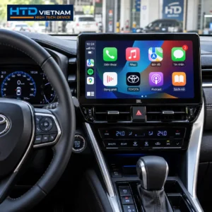 Kiểm tra màn hình zin Toyota Innova Cross trước khi lắp Android Box HTD