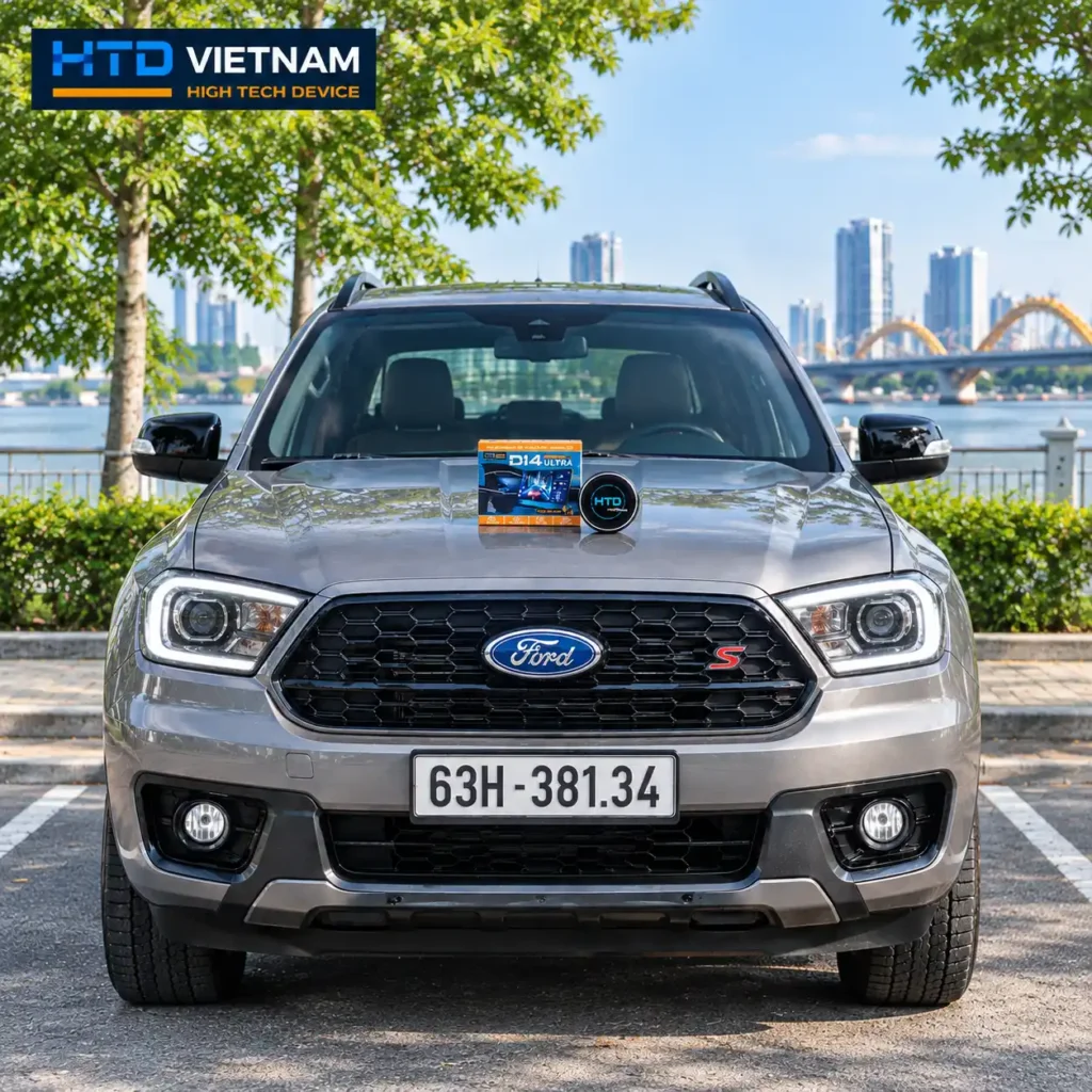 Lắp Android Box HTD D14 Ultra ADAS cho Ford Ranger: nhật ký các bước và điểm cần kiểm tra