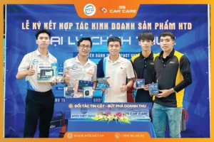 Lễ ký kết đại lý ủy quyền HTD Việt Nam với 5S CarCare tại Bình Phước