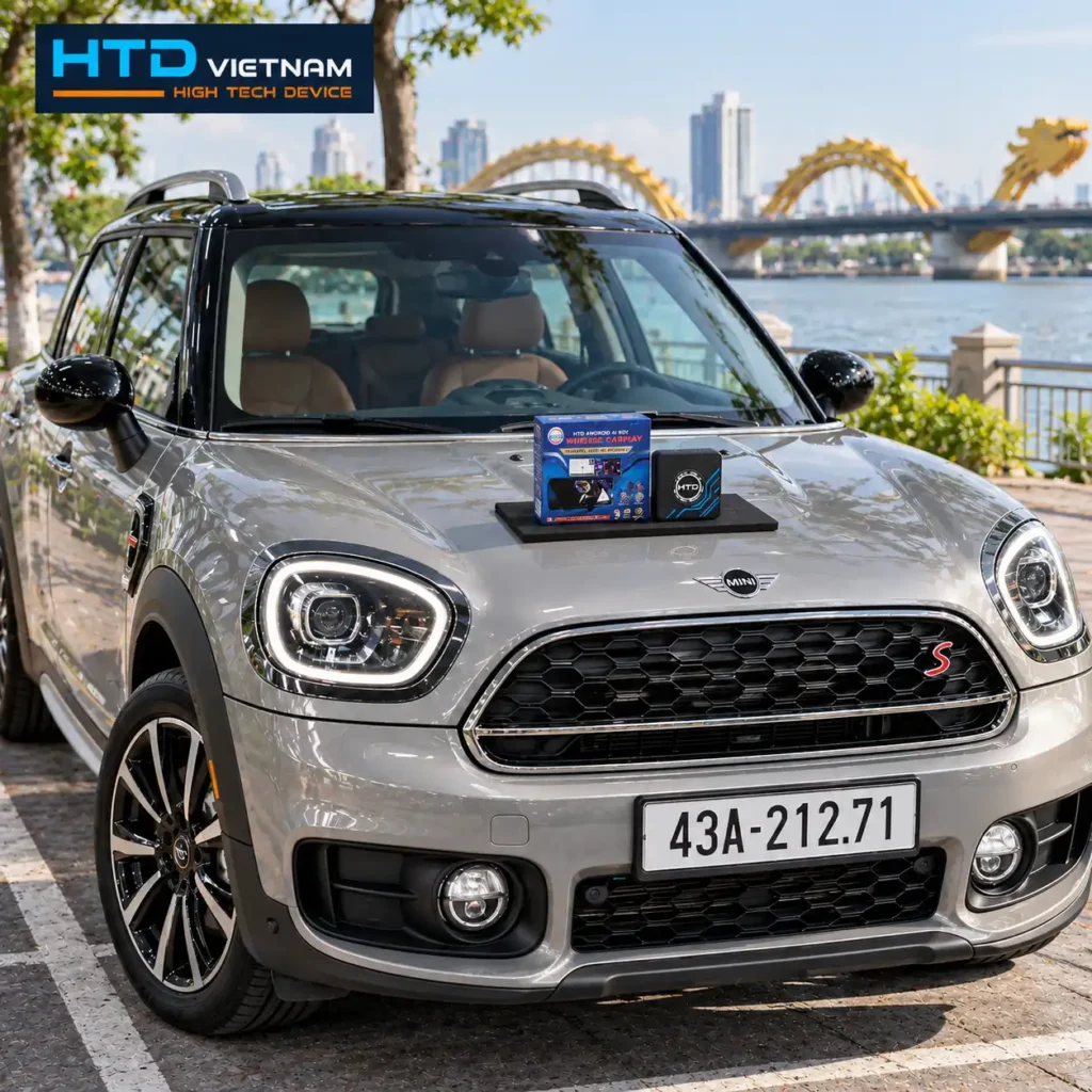 Lắp Android Box D10 Pro cho MINI Countryman: Nhật ký kiểm tra CarPlay không dây trước khi lắp