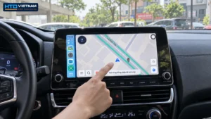 Màn hình xe hiển thị bản đồ dẫn đường bị lệch vị trí khi Android Box GPS yếu