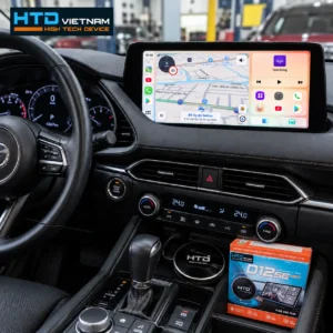 Màn hình zin Mazda 3 chạy giao diện HTD Launcher của Android Box D12SE New