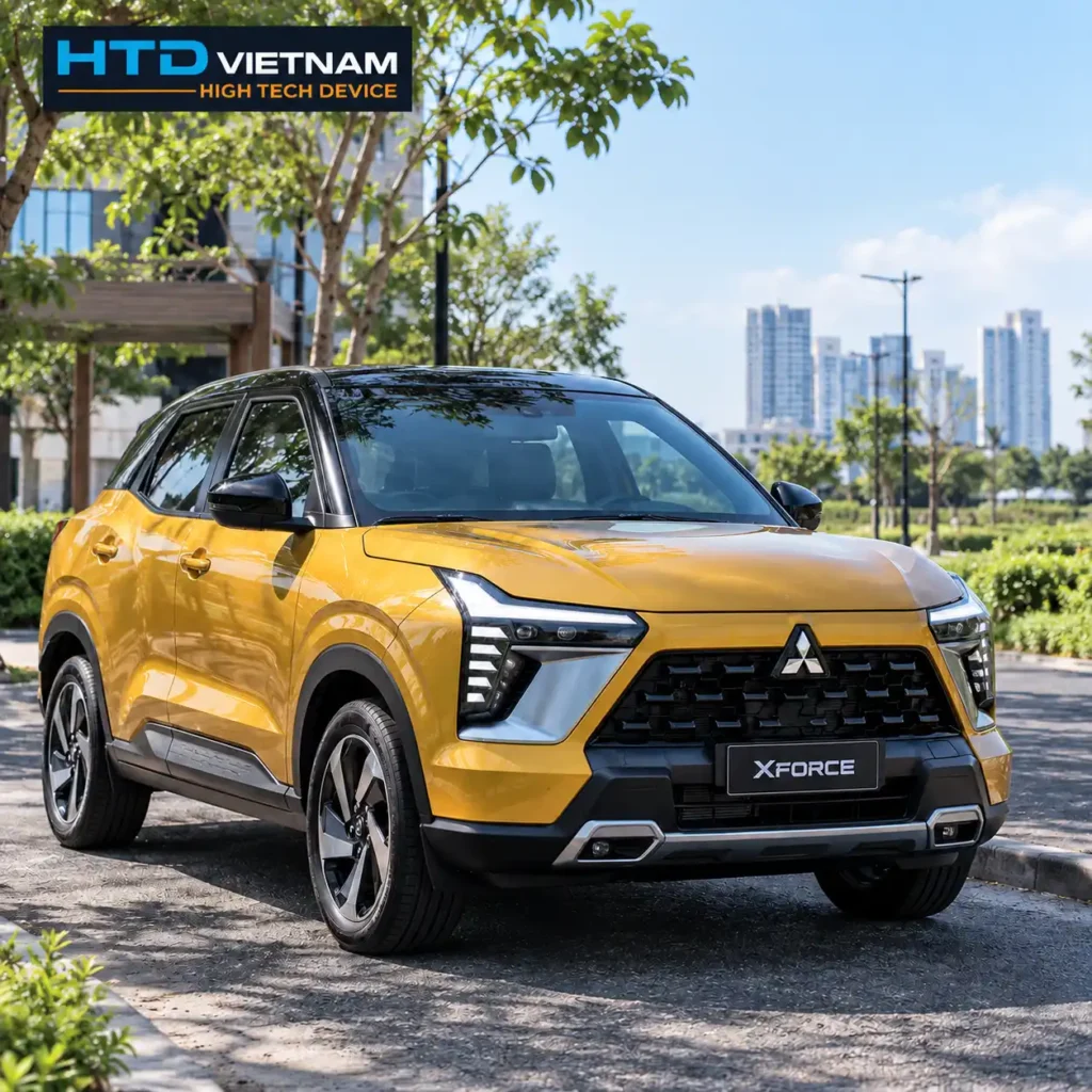 Mitsubishi Xforce 2026 màn hình CarPlay: bản nào có kết nối không dây?