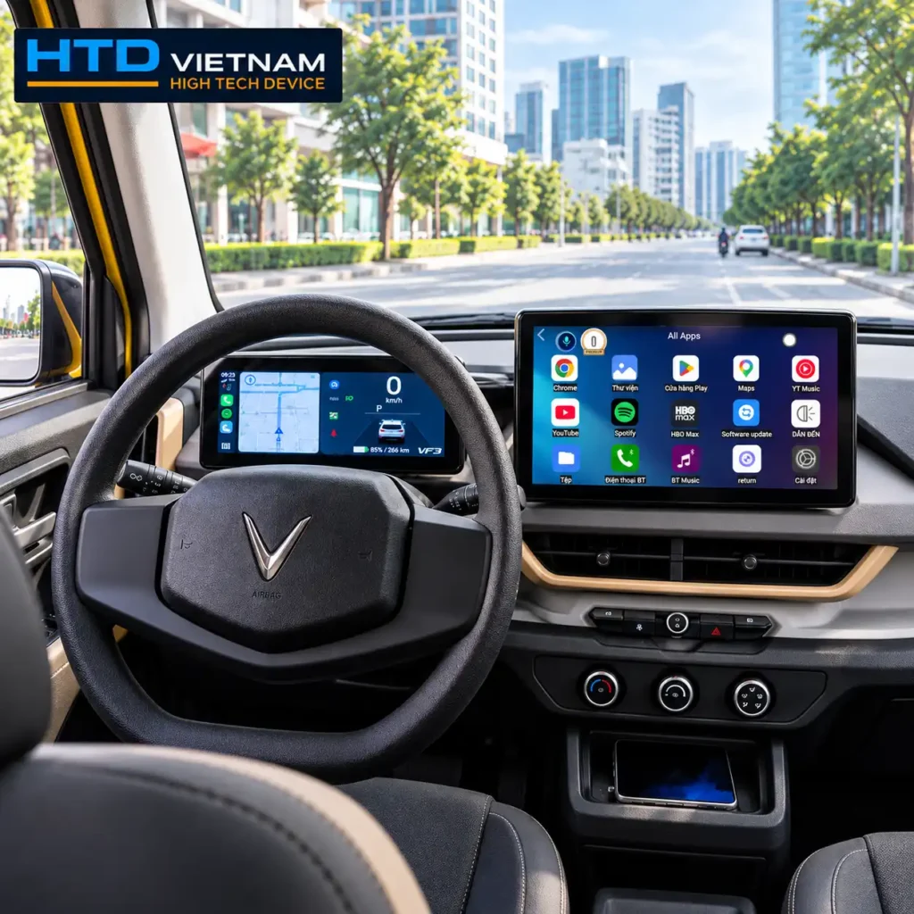 Màn hình ODO VF3: ODO 01 BASE và PLUS khác nhau thế nào?