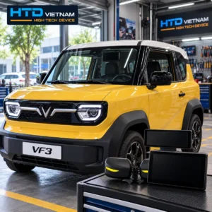 Phụ kiện VinFast VF3 – Màn hình ODO, MHU và gương điện tại HTD Việt Nam