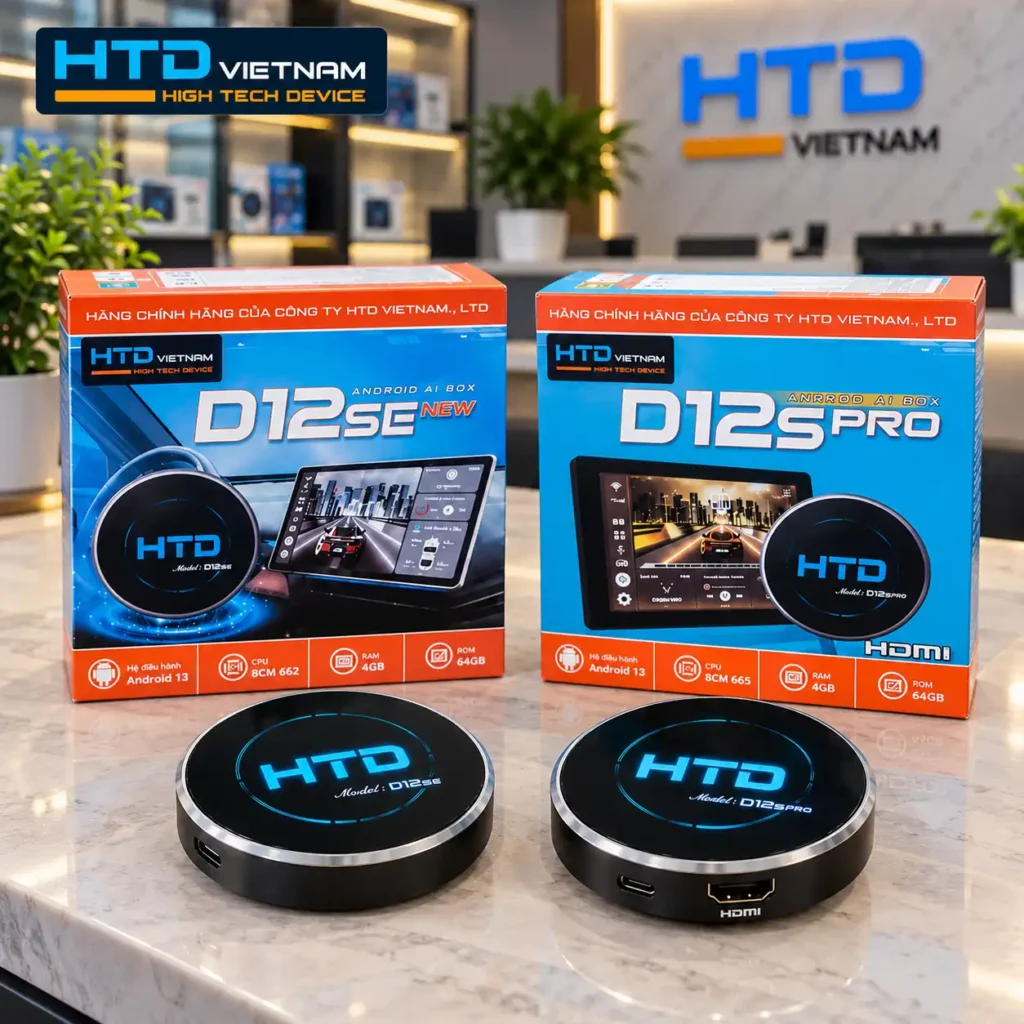 So sánh Android Box HTD D12SE New và D12S Pro: khác nhau ở đâu, nên chọn loại nào?