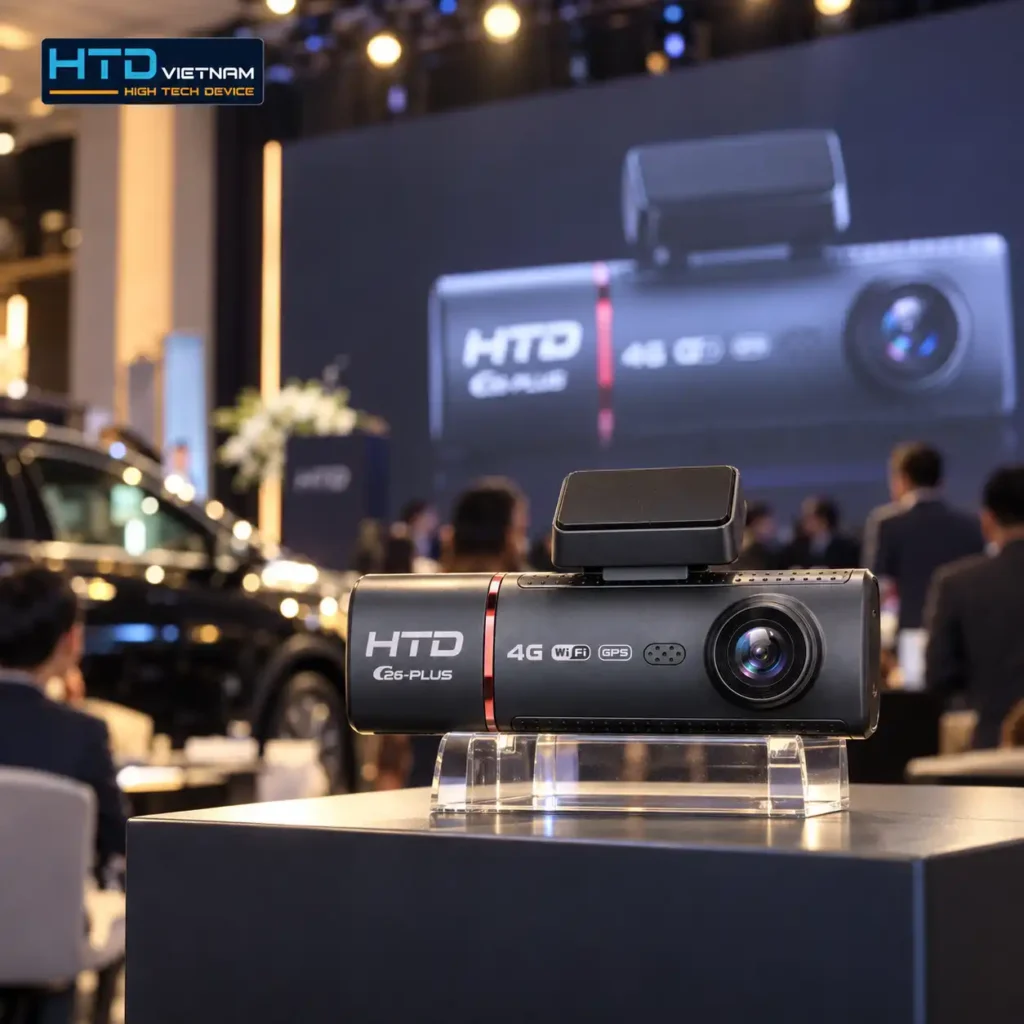 Sự kiện ra mắt sản phẩm HTD: camera hành trình C26 Plus sắp trình làng