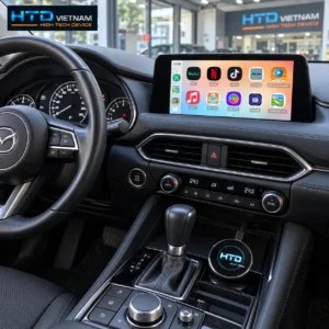 Lắp Android Box HTD D12SE New cho Mazda 3 – Giữ nguyên màn hình zin, bổ sung Android