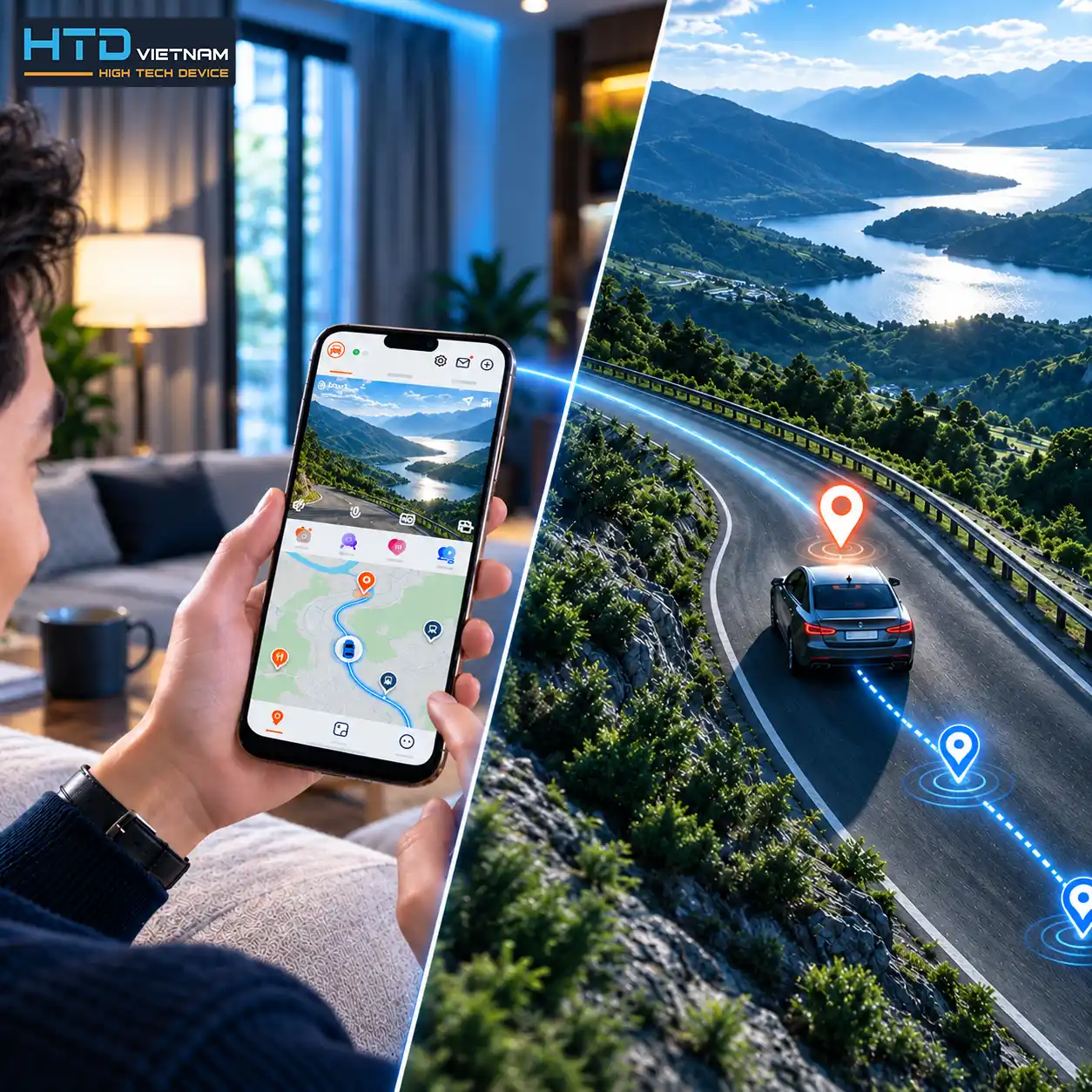Cảnh báo an toàn thông minh ADAS HTD-C26 PLUS