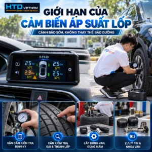 Giới hạn của cảm biến áp suất lốp – Cảnh báo sớm, không thay thế bảo dưỡng
