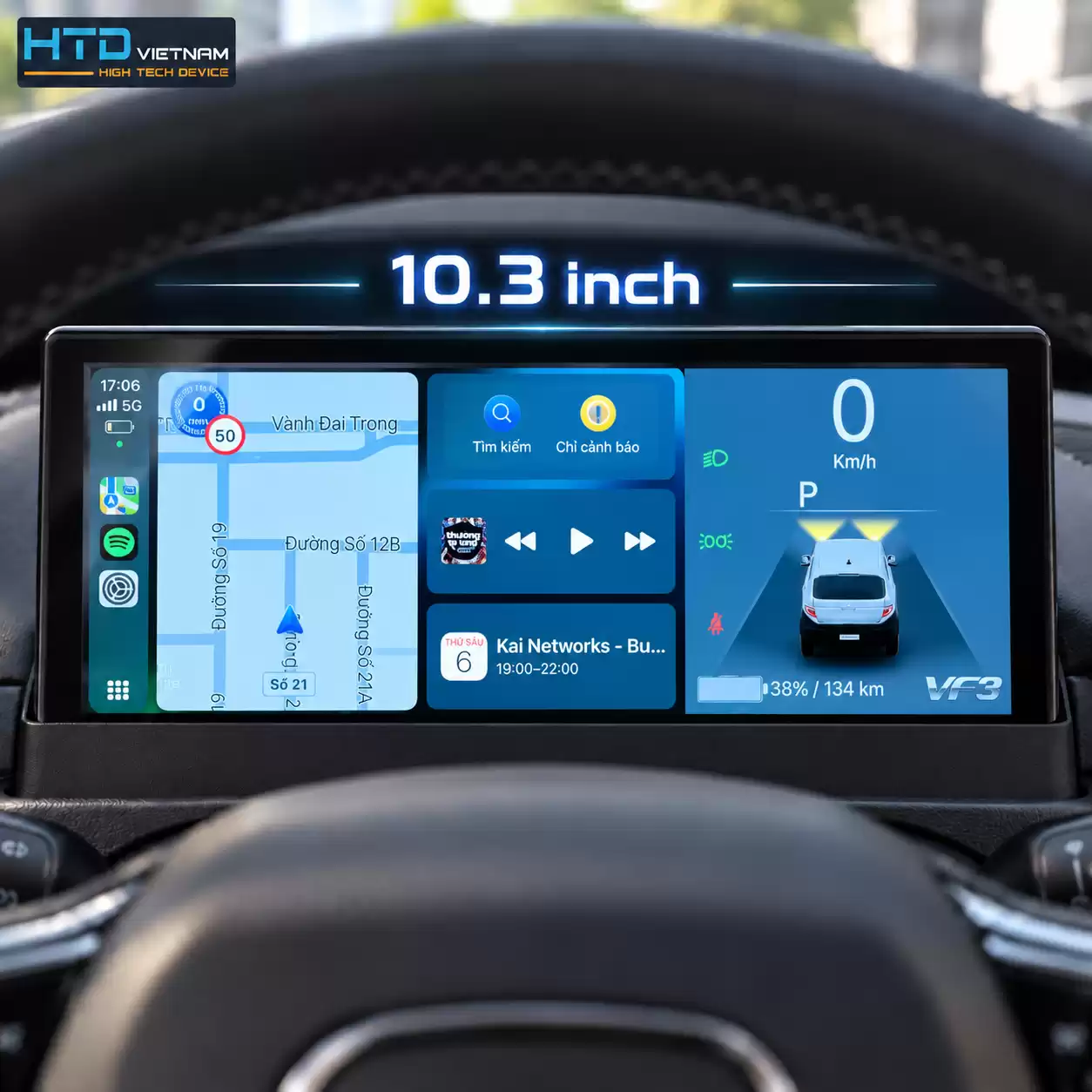 Màn hình OLED 10.3 Inch VinFast VF3