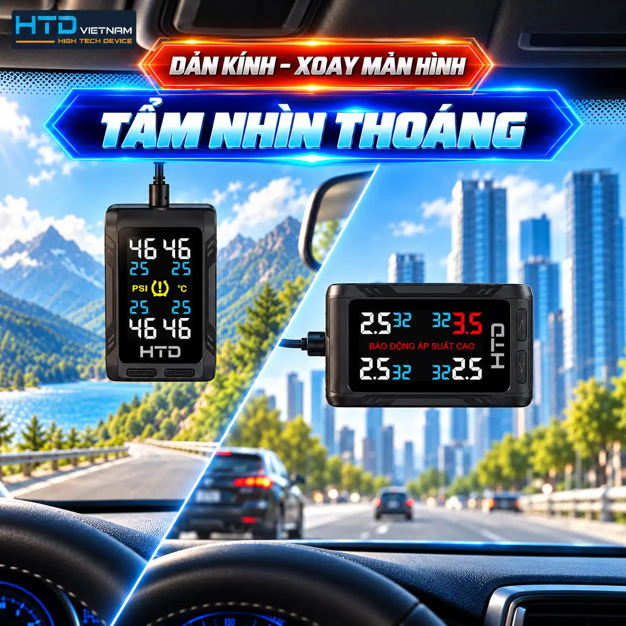 Dan Kinh Xoay Man Hinh Tpd26